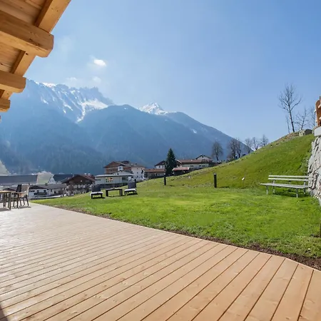 Haus Alpenprinzessin Stubai Tirol Luxury Naturperle Lägenhet *